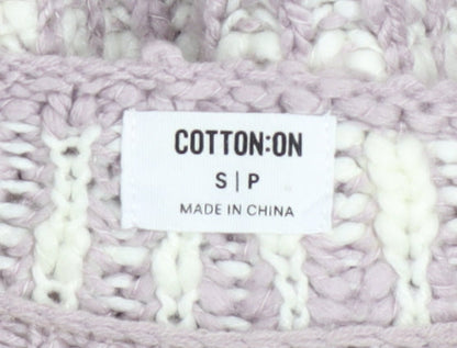 Womens UK Size S Cotton On Multicoloured Pullover Jumper