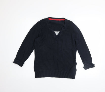 Womens UK Size 14 Marks and Spencer Blue Pullover Jumper