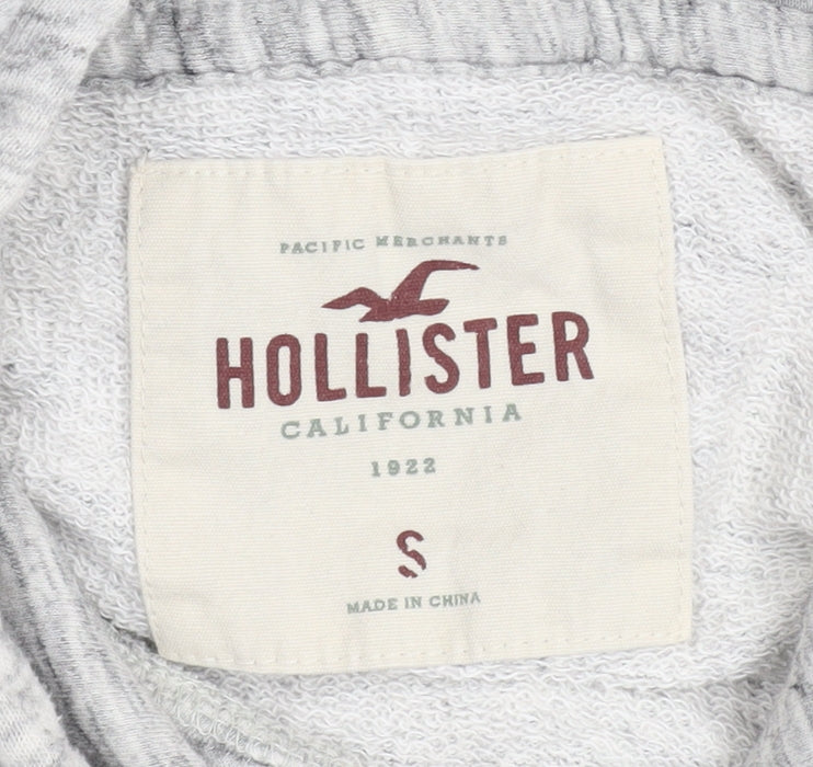 Womens UK Size S Hollister Grey Pullover Hoodie