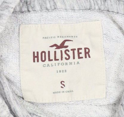 Womens UK Size S Hollister Grey Pullover Hoodie