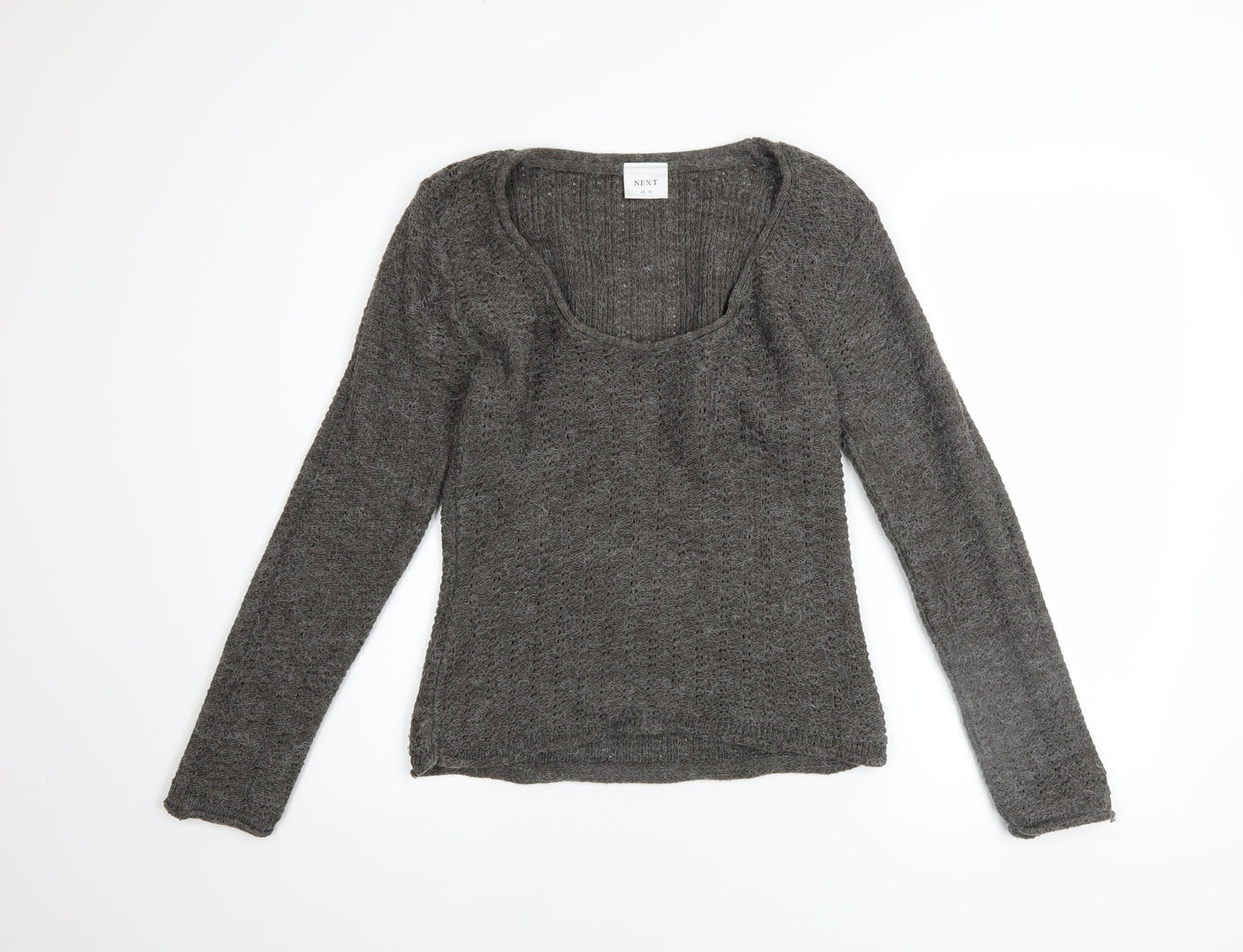 Womens UK Size 14 NEXT Grey Pullover Jumper