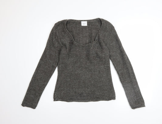 Womens UK Size 14 NEXT Grey Pullover Jumper