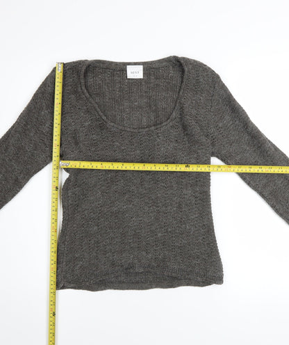 Womens UK Size 14 NEXT Grey Pullover Jumper