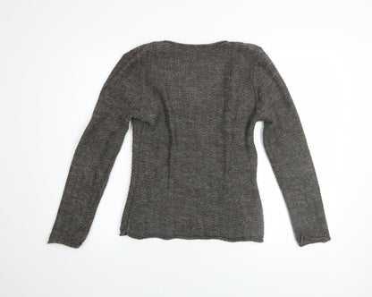 Womens UK Size 14 NEXT Grey Pullover Jumper