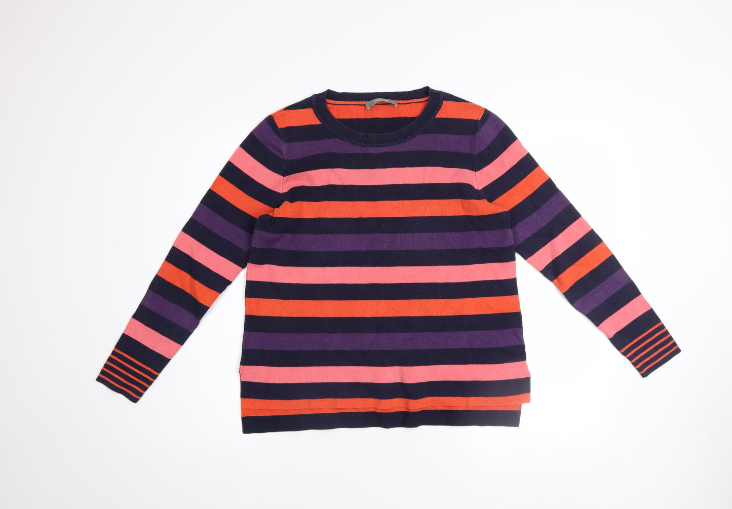 Womens UK Size M Oasis Multicoloured Pullover Jumper