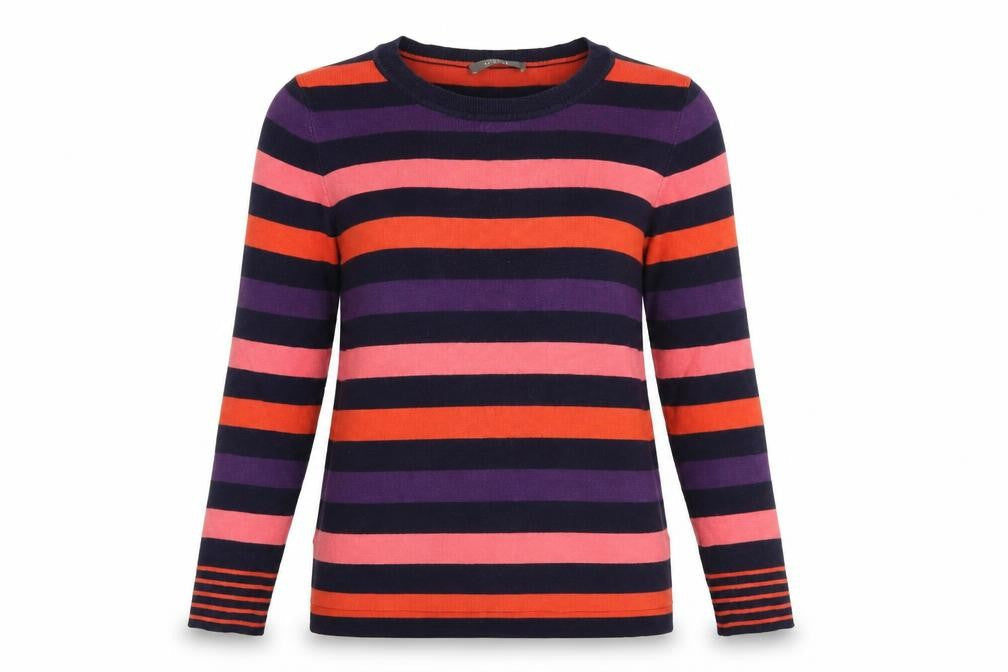 Womens UK Size M Oasis Multicoloured Pullover Jumper