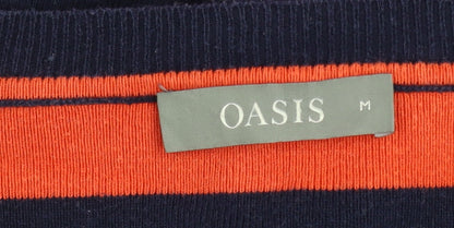 Womens UK Size M Oasis Multicoloured Pullover Jumper