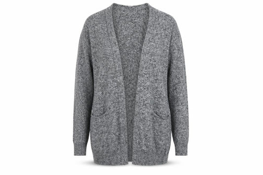 Womens UK Size XS Old Navy Grey Cardigan Jumper