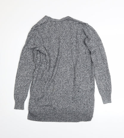 Womens UK Size XS Old Navy Grey Cardigan Jumper