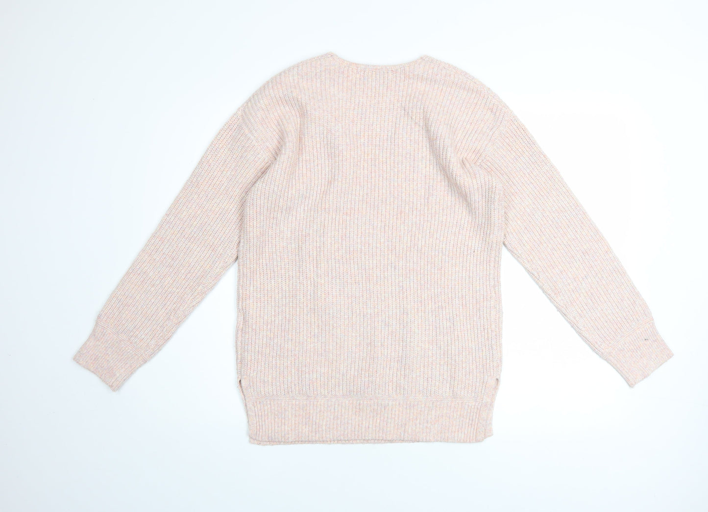 Womens UK Size S Marks and Spencer Beige Pullover Jumper