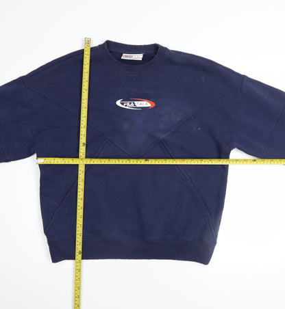 Mens UK Size XS FILA Blue Pullover Sweatshirt