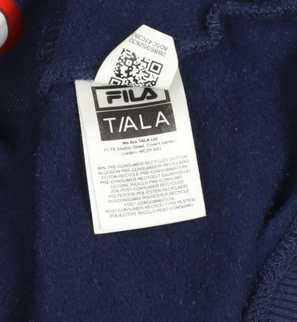 Mens UK Size XS FILA Blue Pullover Sweatshirt