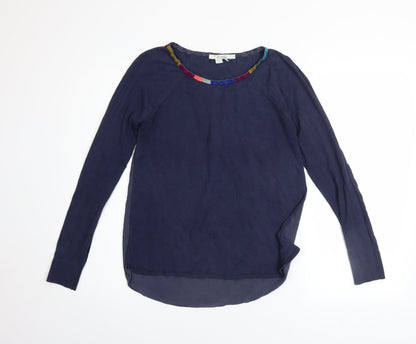 Womens UK Size 8 Boden Blue Pullover Jumper