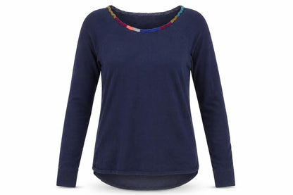 Womens UK Size 8 Boden Blue Pullover Jumper