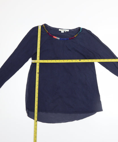 Womens UK Size 8 Boden Blue Pullover Jumper