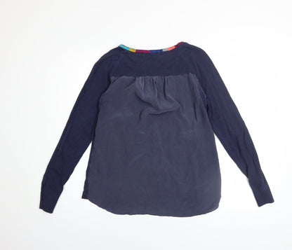 Womens UK Size 8 Boden Blue Pullover Jumper