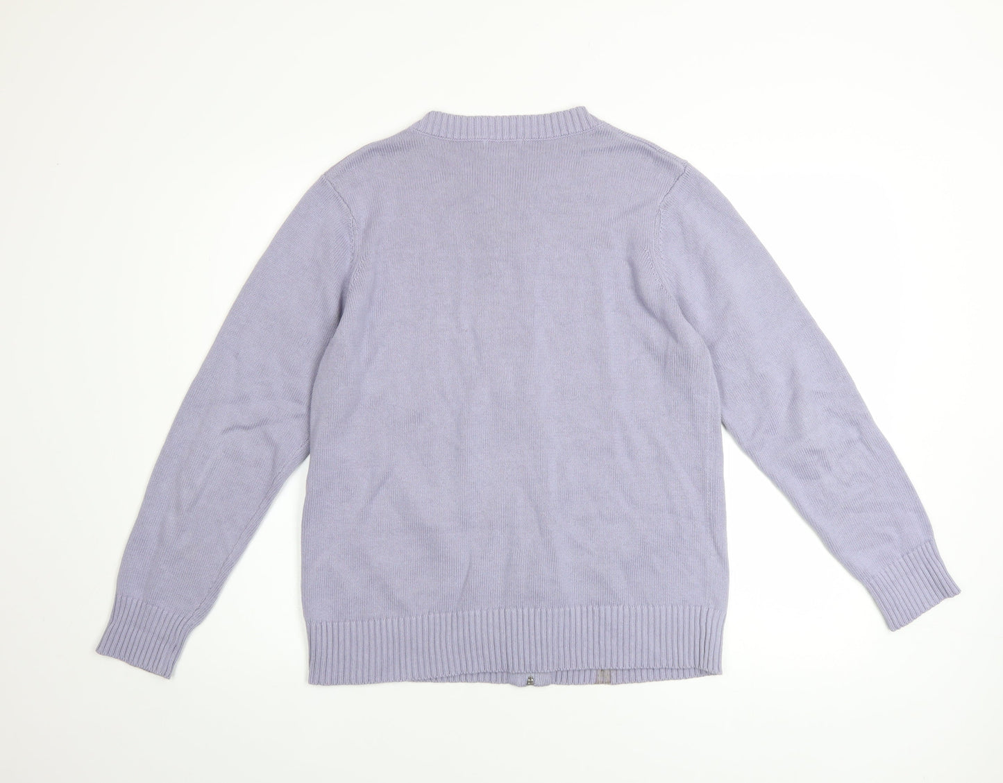 Womens UK Size 14/16 Damart Blue Basic Jacket