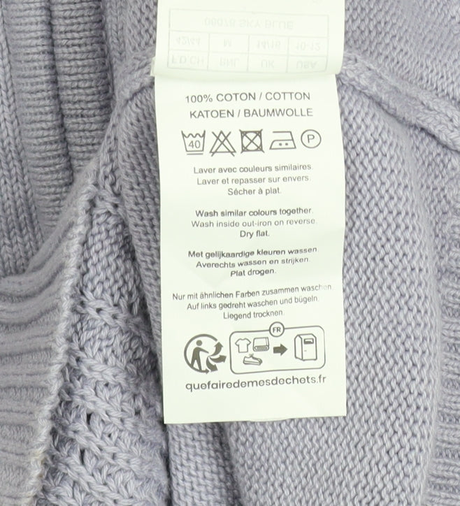 Womens UK Size 14/16 Damart Blue Basic Jacket
