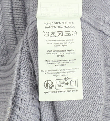 Womens UK Size 14/16 Damart Blue Basic Jacket