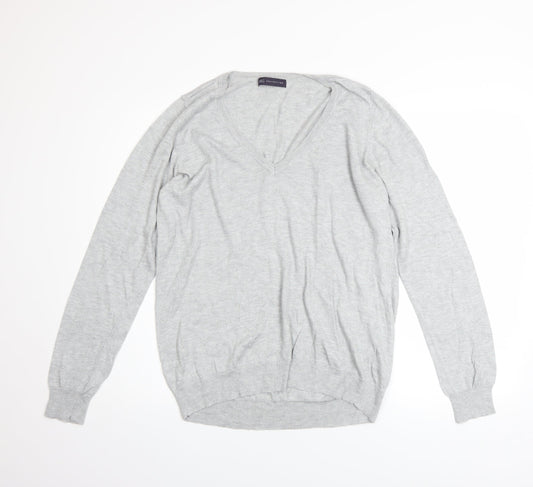 Womens UK Size 14 Marks and Spencer Grey Pullover Jumper
