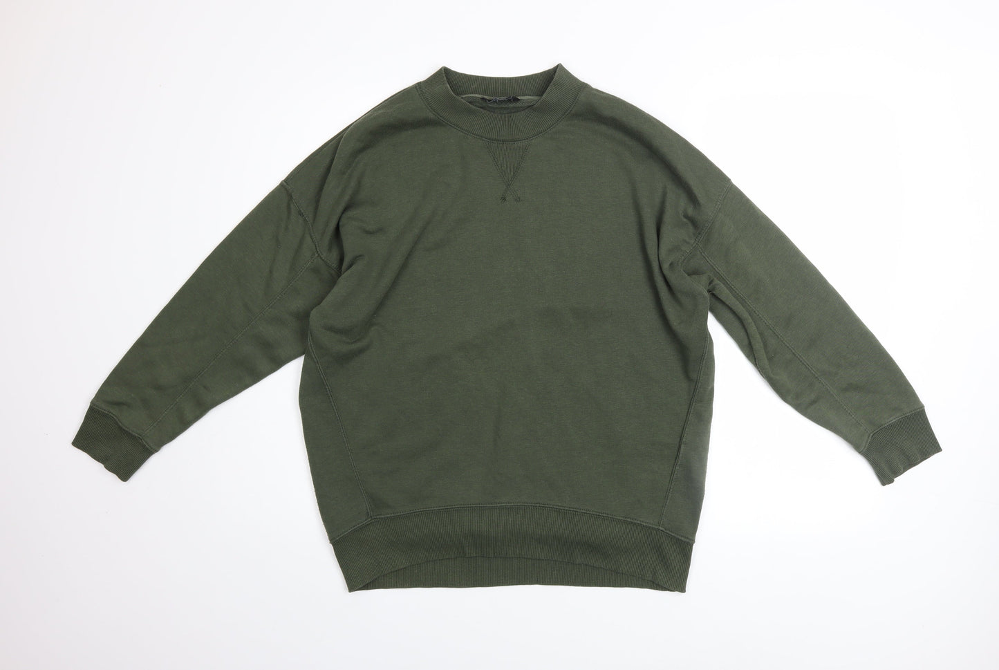 Womens UK Size 10 New Look Green Pullover Sweatshirt