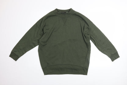 Womens UK Size 10 New Look Green Pullover Sweatshirt