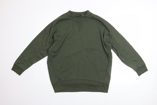 Womens UK Size 10 New Look Green Pullover Sweatshirt