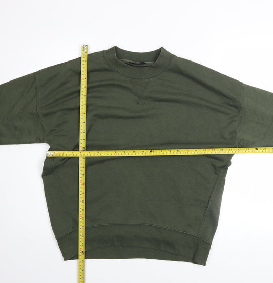 Womens UK Size 10 New Look Green Pullover Sweatshirt