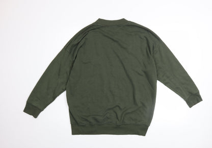 Womens UK Size 10 New Look Green Pullover Sweatshirt