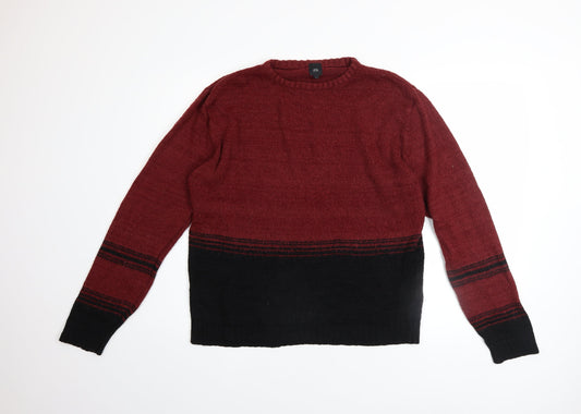 Womens UK Size S River Island Red Pullover Jumper