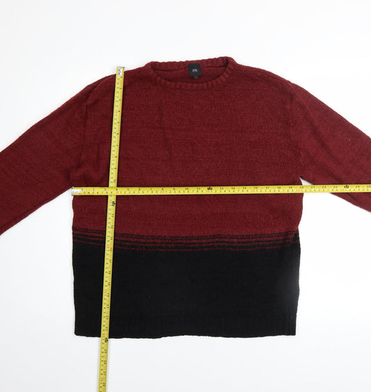 Womens UK Size S River Island Red Pullover Jumper