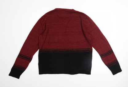 Womens UK Size S River Island Red Pullover Jumper