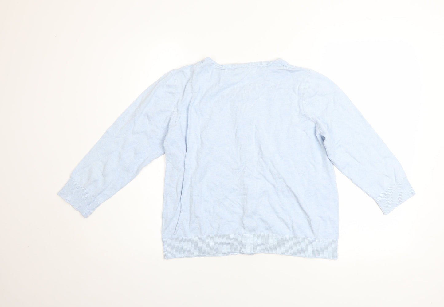 Womens UK Size 16 Dorothy Perkins Blue Cardigan Jumper