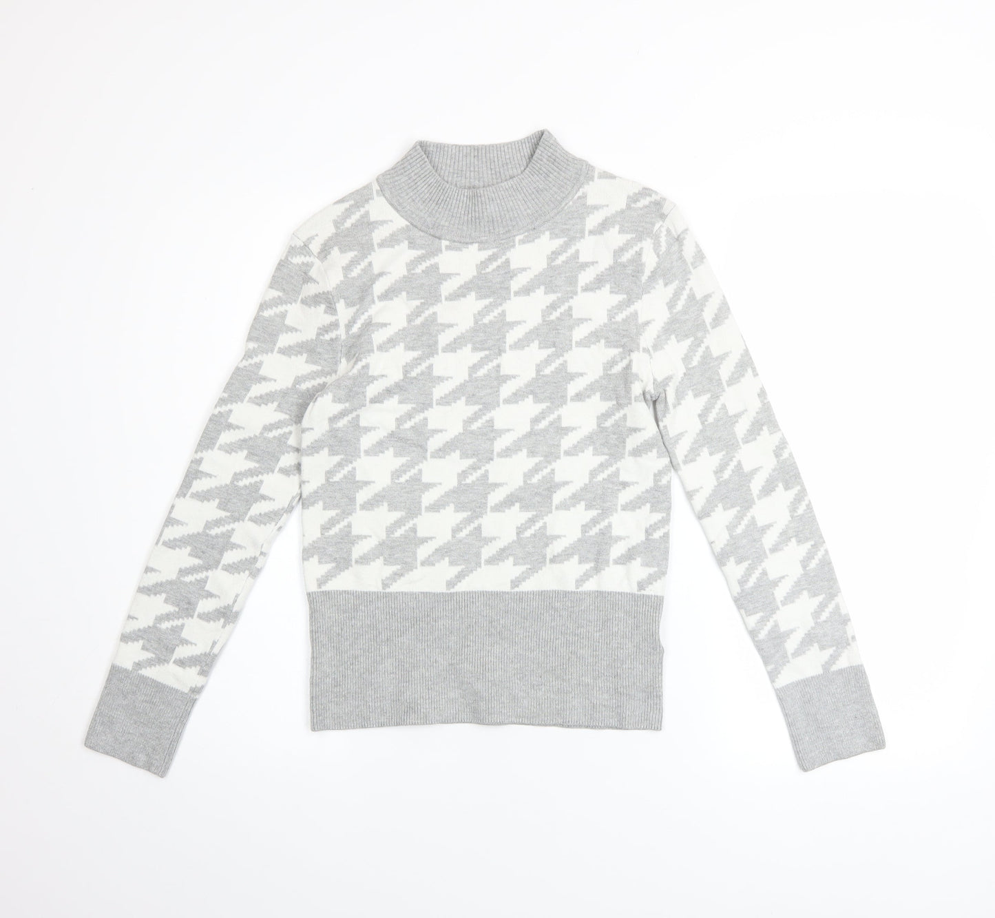 Womens UK Size 10 Marks and Spencer Grey Pullover Jumper