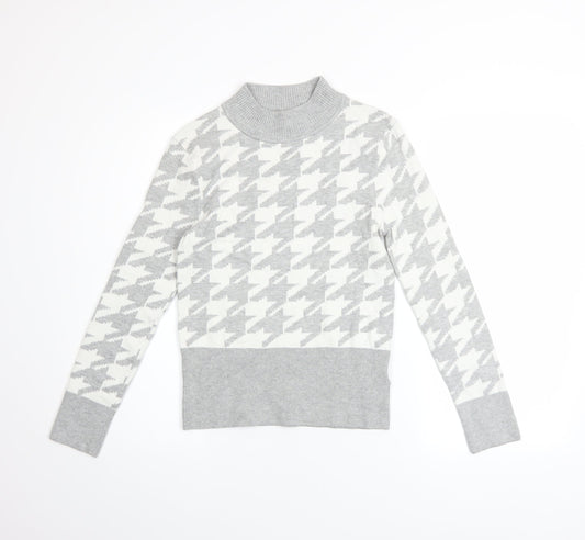 Womens UK Size 10 Marks and Spencer Grey Pullover Jumper