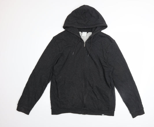 Mens UK Size S PUMA Black Full Zip Hoodie