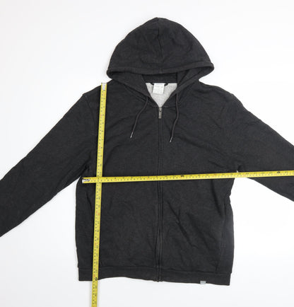 Mens UK Size S PUMA Black Full Zip Hoodie