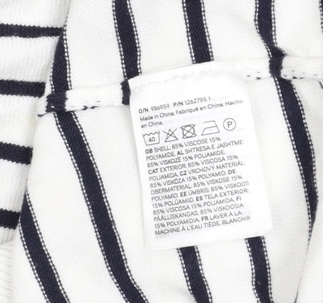 Womens UK Size 12 H&M White Pullover Jumper