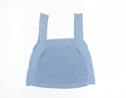 Womens UK Size S Zara Blue Camisole Tank