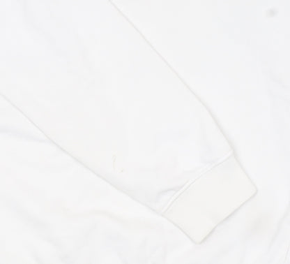 Womens UK Size S Champion White Pullover Sweatshirt