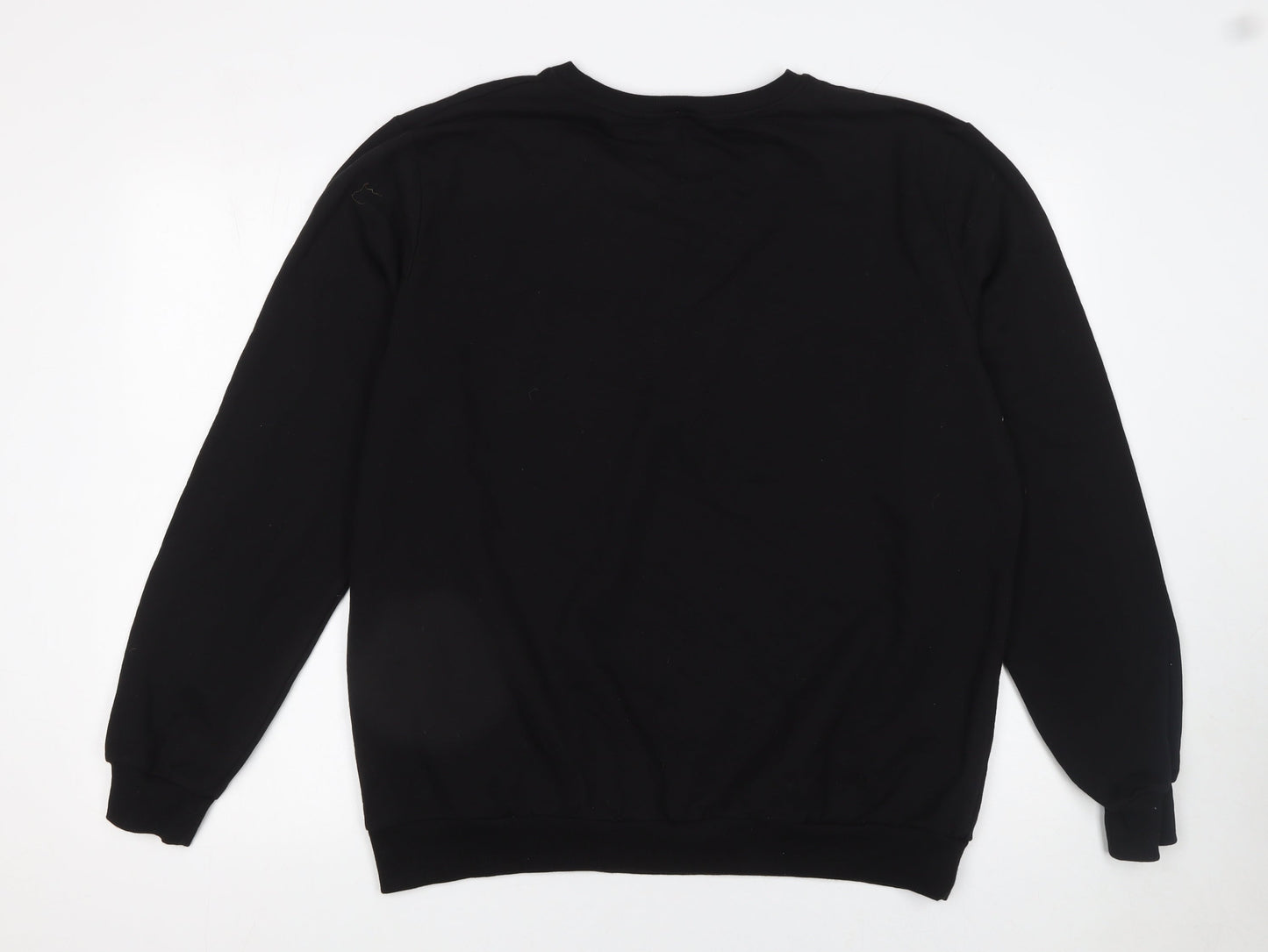 Womens UK Size 18 Dorothy Perkins Black Pullover Sweatshirt