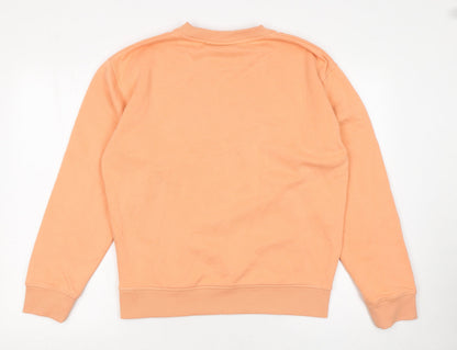 Womens UK Size S Juicy Couture Orange Pullover Sweatshirt