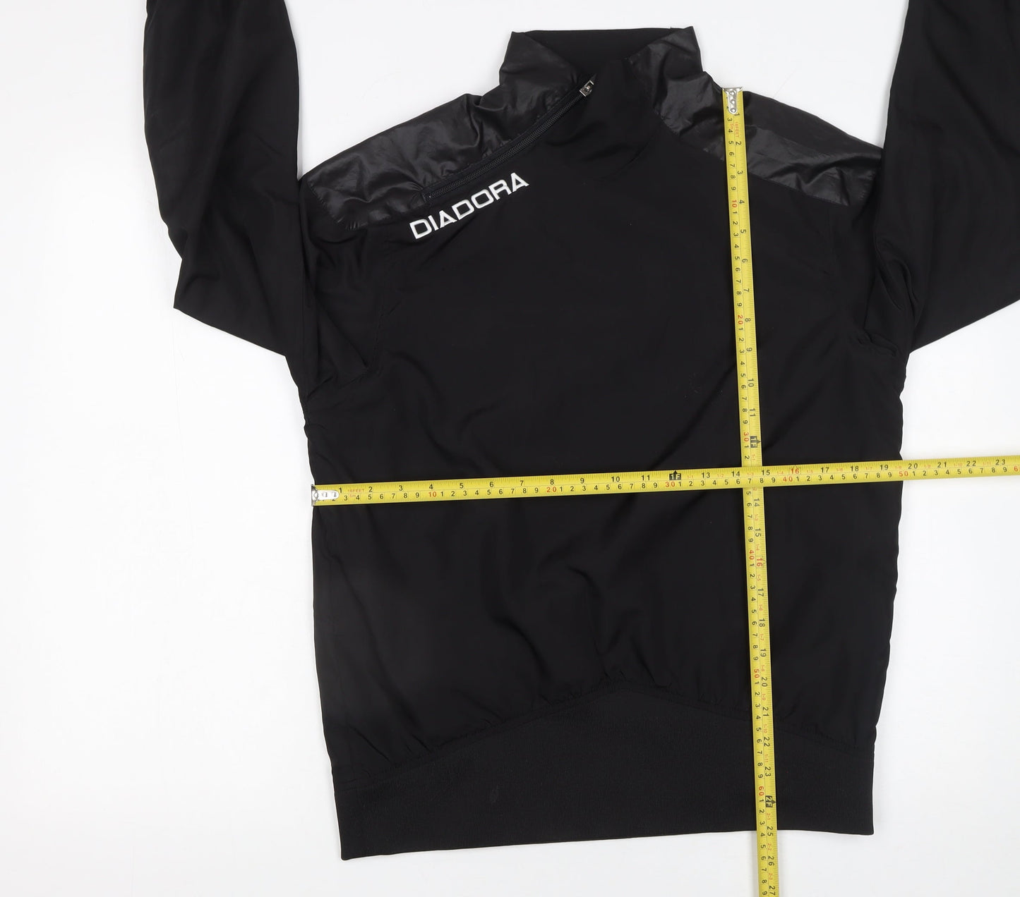 Mens UK Size S Diadora Black Pullover Sweatshirt