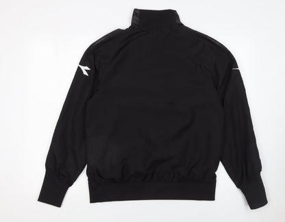 Mens UK Size S Diadora Black Pullover Sweatshirt