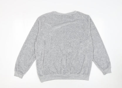 Womens UK Size 18 Harry Potter Grey Pullover Sweatshirt