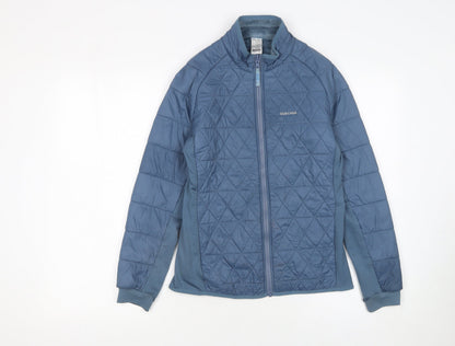 Girls UK Size 12-13 Years Quechua Blue Basic Jacket