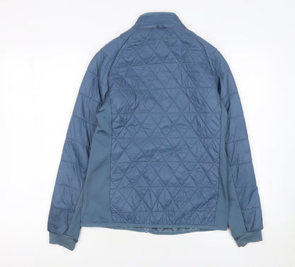 Girls UK Size 12-13 Years Quechua Blue Basic Jacket