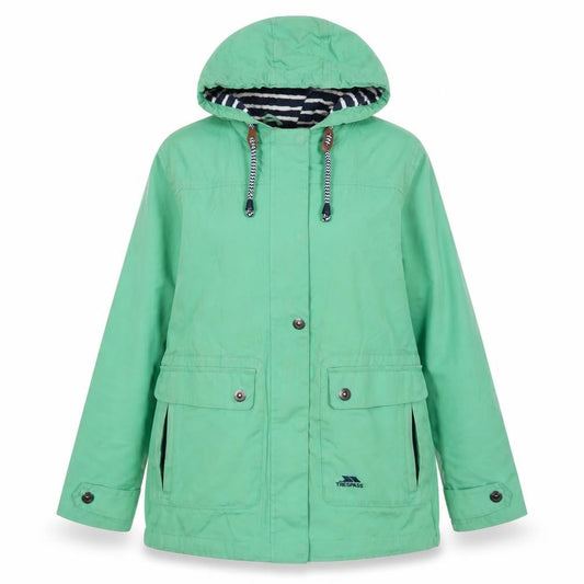 Womens UK Size 12 Trespass Green Parka Coat