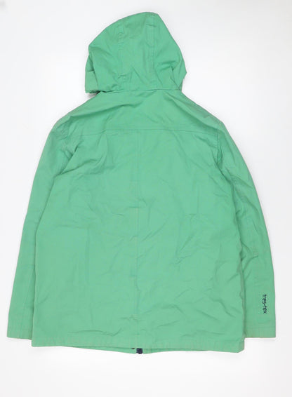 Womens UK Size 12 Trespass Green Parka Coat