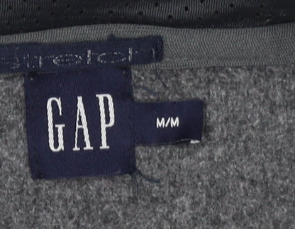 Womens UK Size M Gap Grey Full Zip Hoodie